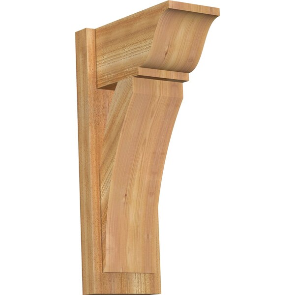 Ekena Millwork Thorton Traditional Rough Sawn Outlooker, Western Red Cedar, 8"W x 14"D x 26"H OUT08X14X26THR01RWR - main